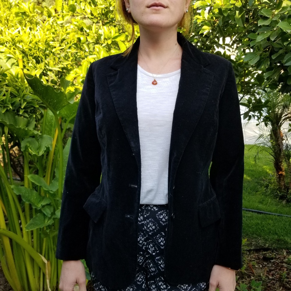 Vintage Velvet 'Le Smoking' Blazer